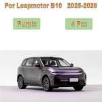 4 tk autokaitseplekke Leapmotor B10 tarvikutele 2025 2026 Autokaitseplekid Porikaitse Eesmised ja tagumised poritiivad Auto v&auml;lised kerekomplektid lilla