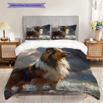 Austraalia lambakoera mustriga voodipesu tekkikomplekt Tekikate padjap&uuml;&uuml;r Kodu kaunistus S&uuml;nnip&auml;evakingitus (1 * tekikott + 2 * padjap&uuml;&uuml;ri, ilma s&uuml;damikuta) 140x200cm
