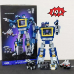 UUS 1505 tk FIT 10358 Robot Soundwave ehitusklotsid Montaažiklotsmudeli m&auml;nguasjad poistele lastele j&otilde;ulu-s&uuml;nnip&auml;evakingitus Kodu dekoratsioon