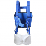 Kalastusvestid Professionaalne p&uuml;stine v&otilde;itlusv&ouml;&ouml; + &Otilde;la seljakinnitus Suurte kalade jaoks Merekalastustarvikud Blue and white boat fishing belly top belt set #1