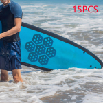 15 Pack Surfboard Grip Pads for Deck Traction in Water Sports