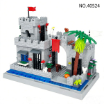 MOC 419 tk Keskaegne Seeria Kaitsev Portikusloss Ehitusklotsid M&auml;nguasjad