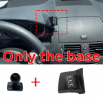 Autos&otilde;iduki mobiiltelefonihoidik Mercedes Benz C-klassile W204 2008 ~ 2010 C200 C260 C300 Navigatsioonihoidja Autotarvikud GPS-hoidik