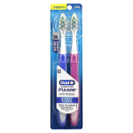 Oral-B, Pro-Health, Pulsar akutoitega hambahari, keskmine, 2 pakk