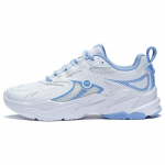 Li Ning Comfortable Textile, Synthetic Leather Slip Resistant Abrasion Resistant Low top Running Shoes Women's ARXT010-3 35.5