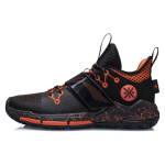 Li Ning Wade Block Textile, Synthetic Leather Cushioning Slip Resistant Abrasion Resistant Coverage Support Low top ABPR065-6 42