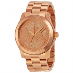Michael Kors Sofie Kristallist Roosakuldse Tooni Roostevabast Terasest Naiste K&auml;ekell MK5661 roosa kuldne v&auml;rv
