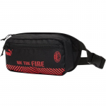 Puma AC Milan Jalgpall Spordikotid Vabaaja Kangast Risti-keha V&ouml;&ouml;kotid Unisex kotid Must Punane 07724105 Black/Red