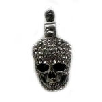 Alexander McQueen kolju disainiga k&otilde;rvar&otilde;ngad Meeste k&otilde;rvar&otilde;ngad H&otilde;be 684758-I94VY-1572 F,Silver