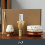 Kaugem M&auml;gi Matcha Komplekt Keraamiline Ahjus Vormitud Tean&otilde;ude Tarvikud Matcha Kauss Bambusest Vispel Traditsiooniline Tee Kultuuri Komplekt Kingitused