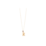 Chloe T&auml;he Ripats T&auml;ht R Messing Kristall Kaelakee Unisex kaelakee Kuldne CHC23SFO5RBAM-9DA Gold,F