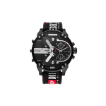 Diesel Armor Seeria Kell Kvartsliikumine Nailonrihm Must Tihvt Meeste kellad DZ7433 Regular Watch Box,Black Dial