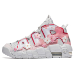 Nike Air More Uptempo Mid top Vintage Basketball Shoes GS Pink FD0022-001(TeamB-air) 37.5 white