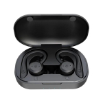 20 Tundi M&auml;nguaega Ujumiskindel Bluetooth-k&otilde;rvaklapp Kahekordne Kandmisstiil Spordi Traadita Peakomplekt TWS IPX7 K&otilde;rvaklapid Stereo must