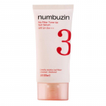 Numbuzin No.3 Portselanitooniline Beež P&auml;ikesekaitsekreem SPF50+ PA++++ H&auml;gustav Efekt 50ml