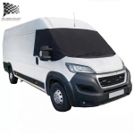 Matkaauto esiklaasikate Paksenenud 600D Oxfordi kangas Matkaauto K&uuml;lmakate P&auml;ikesekaitse Fiat Ducato Peugeot Citroen Autole Esiklaasi P&auml;ikesekatted