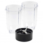 Asendus ristl&otilde;ikega tera + 2 tk 16 oz tassi komplekt Magic Bulletile