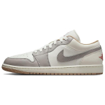 Jordan Air Jordan 1 libisemiskindlad kulumiskindlad madalad vintage korvpallijalatsid meestele Beež Hall 553558-169 41