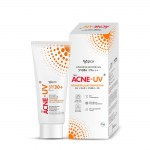 Uus ACNE-UV Geel P&auml;ikesekaitsekreem SPF 30 PA+++ | 30g P&auml;ikesekaitsekreem Rasusele Nahale Naistele ja Meestele | Mittekomedogeenne Silikoongeel | N&auml;htava Valguse Kaitse | Vesi