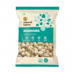 ORGAANILINE TATTVA Makhana (Rebased p&auml;hklid) 200 G Pakk - Looduslik & Gluteenivaba, Tervislik Suupiste, Rikas Valgu & Kiudainete Poolest|Ideaalne R&ouml;stimiseks, Suupisteks & Toiduvalmistamiseks