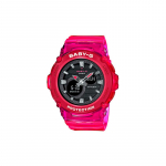 Casio BABY-G Teemaseeria V&auml;rviline L&auml;bipaistev Seeria Jelly Punane Mood Veekindel Trend Kvartsliikumine Vaikrihm Jaapani ja Korea BGA-270S-4APR must