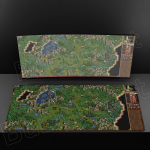 Heroes of Might and Magic Hiirematt HD Tr&uuml;kk XXL Arvuti Klaviatuur Keskaegne M&auml;nguvaip Libisemisvastane Kummist S&uuml;learvuti Lauamatt Hiirematt 300x600x2mm