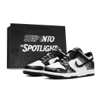 Nike Dunk Must Valge T&auml;htedega Taev PU Libisemisvastased Kulumiskindlad Madalad Rula Kingad Unisex Valge Must HF5441-100(Team1430-) 38.5