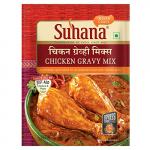 Suhana Kana kastmepulber 80g kotike V&uuml;rtsisegu Kiirkarri Masala Lihtne koduk&ouml;&ouml;k Pakk 3 tk Valmis kastmepulber