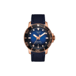Tissot Seastar 1000 Seeria Automaatne Mehaaniline Liikumine Veekindel Kuup&auml;evan&auml;idik Helendav Kell 43mm Sinine Tihvt Roostevabast Terasest Korpus T120.407.37.041.00 Regular Watch Box,Blue Dial