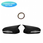 S&uuml;sinikkiust tahavaatepeegli kate k&uuml;ljeukse peeglikatted kaitsmed KIA K5 Optima 2011 2012 2013 2014 2015 jaoks Carbon fiber pattern
