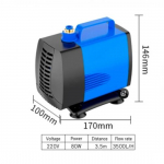 HLTNC CNC 75W 80W 110V 220V Veepump Spindlimootor Vesijahutusega Ringpump Graveerimismasina jaoks 1.5KW 2.2KW spindlimootor 80W 220V