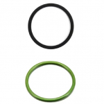 4 tk turbo ja &otilde;hufiltri sisselaske tihendikomplekt ja must-rohelised O-r&otilde;ngad Mercedes OM642 jaoks A0179973545 A0149976445 A6420940080 2 rings
