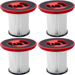 4 tk 12040193 filter Bosch Unlimited Serie 7 juhtmevaba tolmuimeja jaoks BKS711XXL BBS711W BBS712A BCS711GB BKS711MALL, Pestav HEPA filter valge