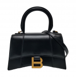 [Kasutatud] Balenciaga Hourglass XS k&auml;epidemetasku 'Must' - V&auml;ga hea #1DORNEX ONE SIZE