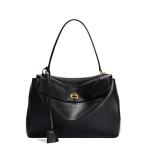 Uus Rodeobag Crossbody nahast kott Naiste kott Suure mahutavusega Premium k&auml;ealune kott 35-11-25cm black