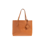 MCM nahast kandekott, ostukott, &otilde;lakott, k&auml;ekott keskmine naistele konjak One Size-Basic Set (Bag + Dustproof Bag) brown