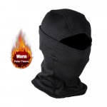 Talvine fliisist soe kamuflaaž Balaclava v&auml;listingimustes k&uuml;lmakindel suusa rattas&otilde;iduks kogu n&auml;omask mootorratta mask kiivri vooder must