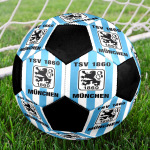 1 tk TSV 1860 M&uuml;ncheni jalgpall Pall Suurus 5 Sisejalgpall Moodne V&auml;rviline Tagahoovi M&auml;ng - Suurep&auml;rane Spordif&auml;nnidele Kingitus HE60 white
