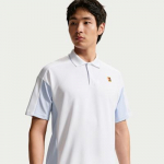 Nike Dri Fit Tennise T-s&auml;rgid Meeste Valge Polo Krae M&otilde;&otilde;dukas L