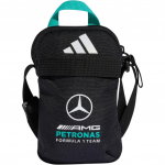 Adidas MERCEDES AMG T&otilde;mblukuga Pol&uuml;ester Reisihoiukott Meeste Must KF1777