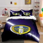 Leeds United FC logo. Voodipesukomplektid Tekikotikomplektid Tekikotid Padjap&uuml;&uuml;rid(1* Tekikott 2* Padjap&uuml;&uuml;ri (ilma tekita)) 135x200cm