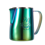 JIBBI Luigeotsikuga Latte Art Tass - V&auml;ike Piimakann 600ml