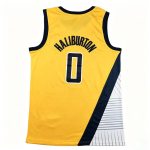 Meeste 2026 &otilde;mmeldud Tyrese Haliburton Pascal Siakam Korvpallivorm Retro Suurus S-2XL jersey&Xl yellow