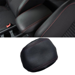 Ford Focus 2012-2018 Nahast K&auml;etoe Kate Kaitsja Black Leather Black Stitching gray