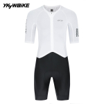 Meeste Aero Rattas&otilde;idu Skinsuit L&uuml;hikeste Varrukatega Triatloni &Uuml;likond Maanteejalgratta V&otilde;istluse Kiirus&uuml;likond Hingav Kiiresti Kuivav Rattas&otilde;idu R&otilde;ivad MTB S white