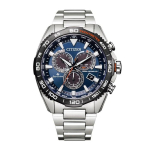 [CITIZEN] ProMaster CB5034-82L Raadiokell 200m Veekindel Kronograaf Meeste H&otilde;bedane Sinine Merev&auml;esinine black
