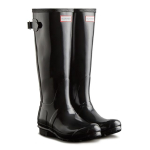 Hunter [Naised] Originaalsed tagant reguleeritavad l&auml;ikivad k&otilde;rged kummikud - Must Wft1001Rglblk Black/220 black