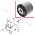 33176751808 Tagadiferentsiaali korpuse puks BMW E46 316i 318i 320i 323i 325i 328i 330i X3 E83 Z4 E85 E86 jaoks