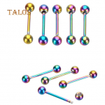 9 tk Mixed Style Huule Nippleeels Barbell Ring Labret Body Piercing Ehted ja Ripats mitmev&auml;rviline