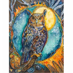 Teemant-teemanttikandid Rhinestones n&auml;put&ouml;&ouml; Teemantmaaling Vend &Ouml;&ouml;kull Teemantkunst Euroopa 20X30CM